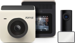 Видеорегистратор 70mai Dash Cam A400 + камера заднего вида RC09 (бежевый) - фото