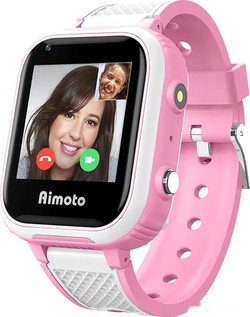 Умные часы Aimoto Pro 4G (розовый) - фото