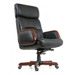 Офисное кресло Chairman 417 (черный) - фото
