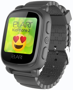 Умные часы Elari KidPhone 2 (черный) - фото