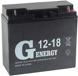 Аккумулятор для ИБП G-Energy 12-18 (12В/18 А·ч) - фото