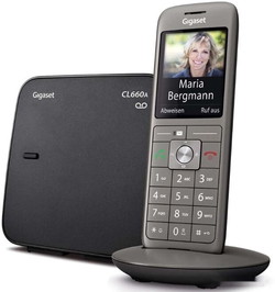 IP-телефон Gigaset CL660A (серый) - фото2