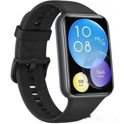 Умные часы Huawei Watch FIT 2 Active международная версия (полночный черный) - фото2