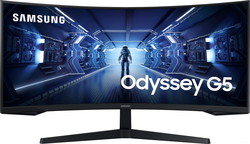 Монитор Samsung Odyssey G5 C34G55TWW - фото