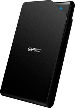 Внешний жёсткий диск Silicon Power Stream S03 1TB Black - фото