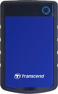 Внешний накопитель Transcend StoreJet 25H3 4TB (синий) - фото