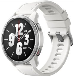 Умные часы Xiaomi Watch S1 Active (серебристый/белый, международная версия) - фото